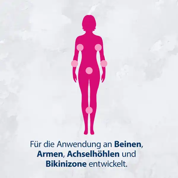 Haarentfernungs-Creme sensible Haut