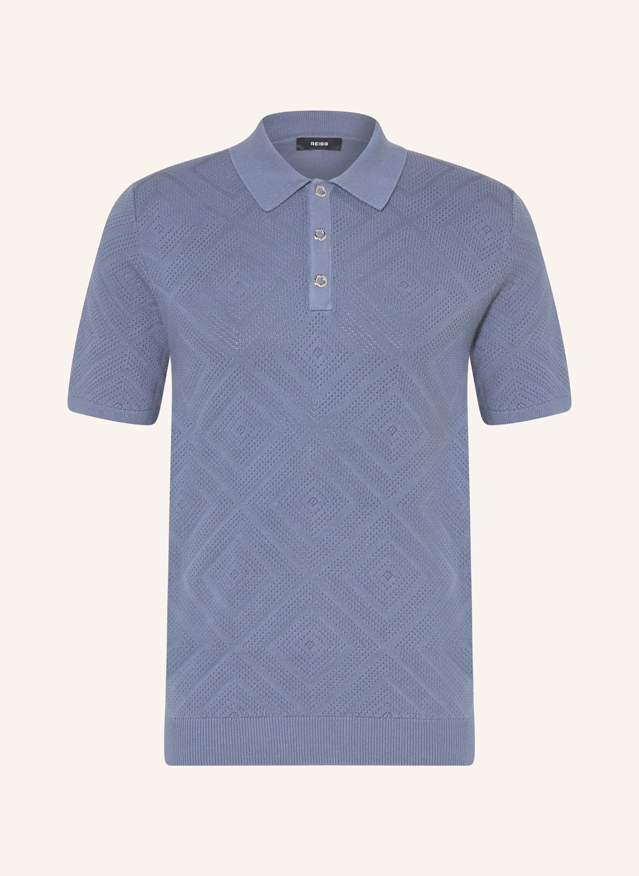 REISS Strick-Poloshirt LUPTON