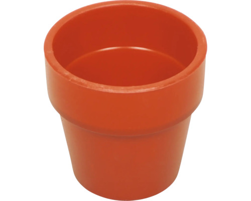 Keramische plantenbak Olivia Ø 5,5 cm H 6 cm rood