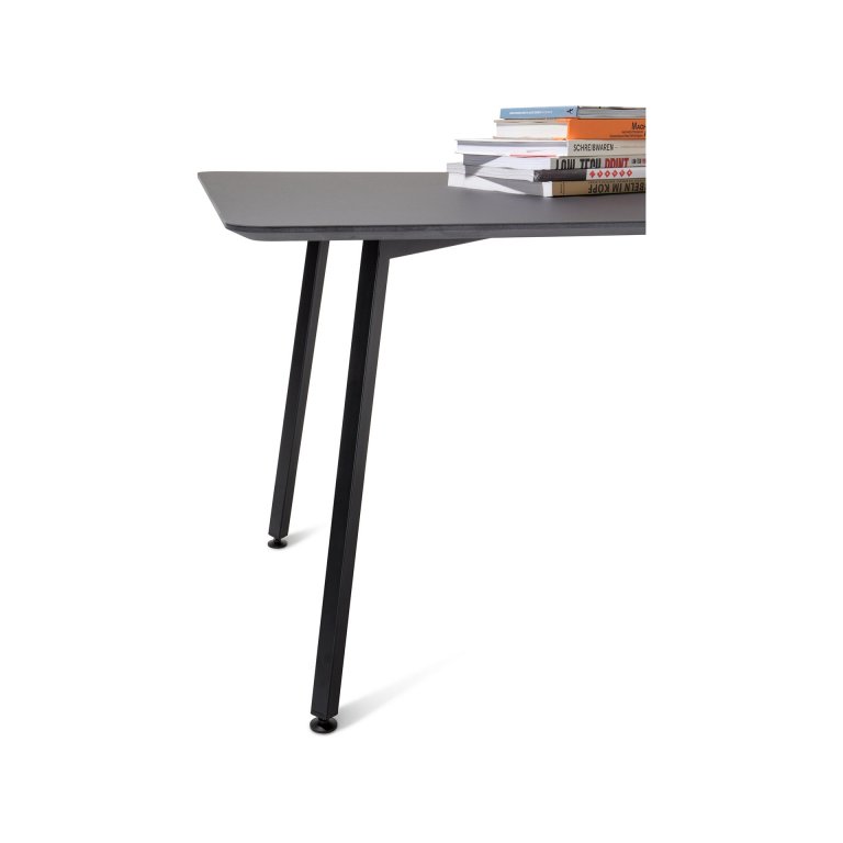 Modulor Tisch Y3 Stahl schwarz 10°