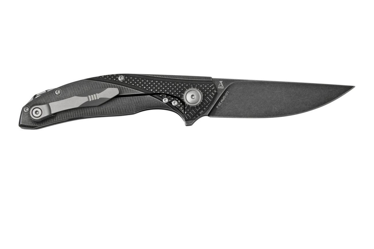 Viper Orso 2 V5997TI3D 3D Black Stonewashed Titanium zakmes, Jens Ansø design