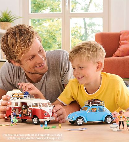 Playmobil - Volkswagen K?fer - Blå - 70177 - 52 Dele