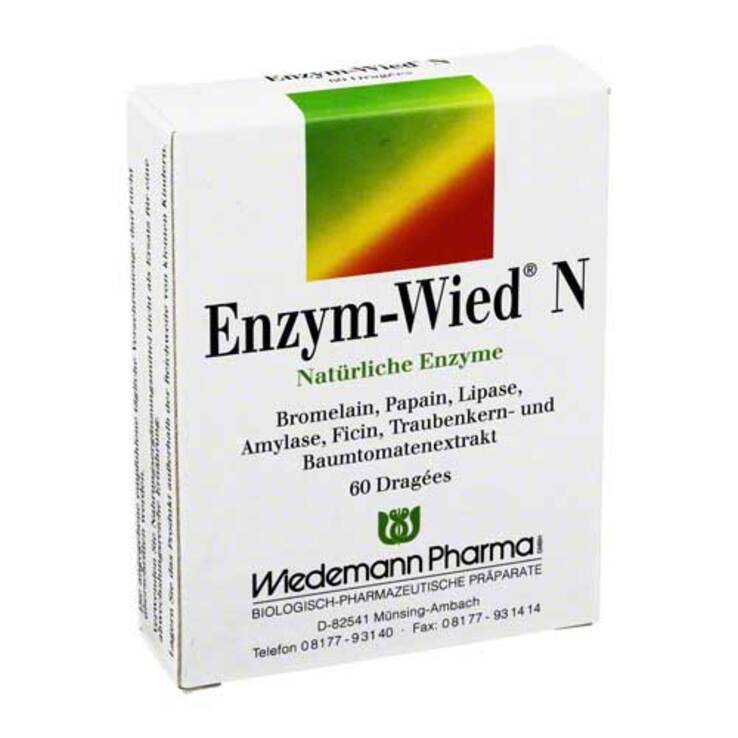 Enzym Wied N Dragees, 60 St