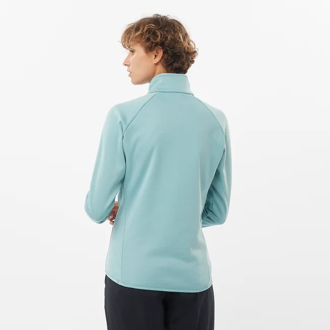 ESSENTIAL WARM  Midlayer-Jacke mit halbem Reißverschluss Damen