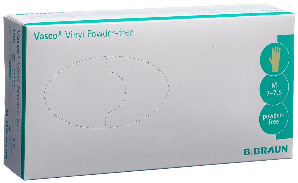 VASCO Handschuhe<br>100 Stück, M, Vinyl