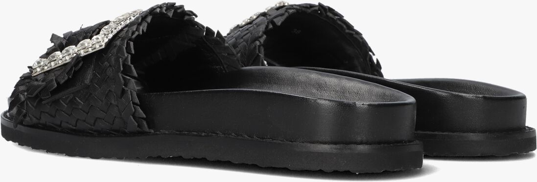 zwarte notre-v slippers 395011