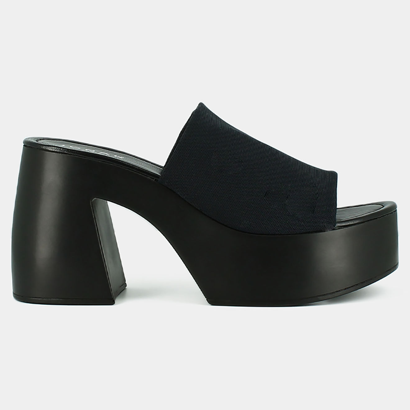 Jonak Mules Peneloppe noires - Talon 10 cm