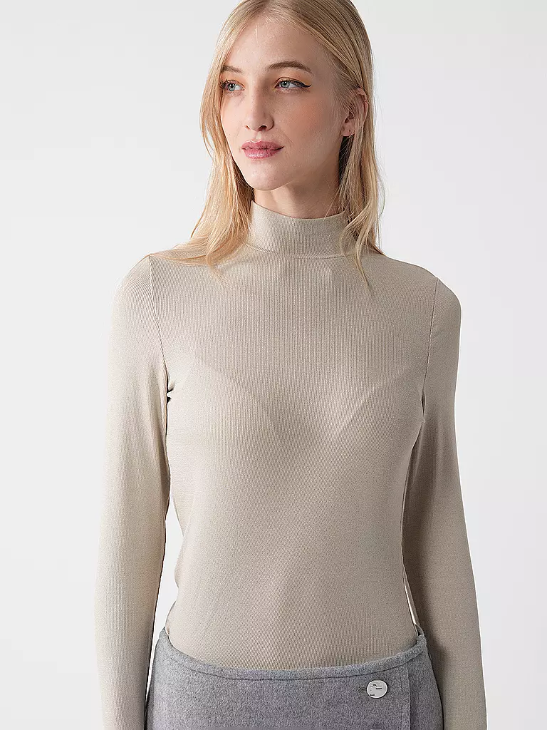DRYKORN Langarmshirt FJOLA hellbraun