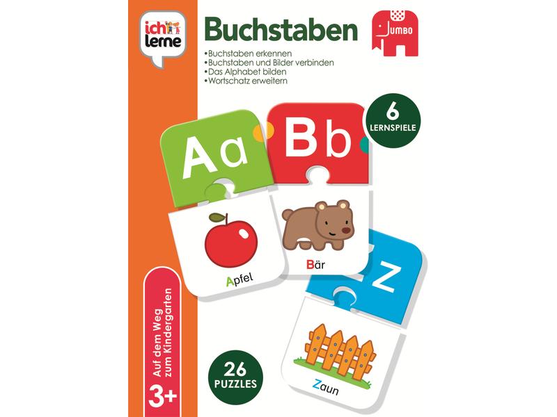 Jumbo Kinderspiel Ich lerne Buchstaben Buchstaben-Lernspiel