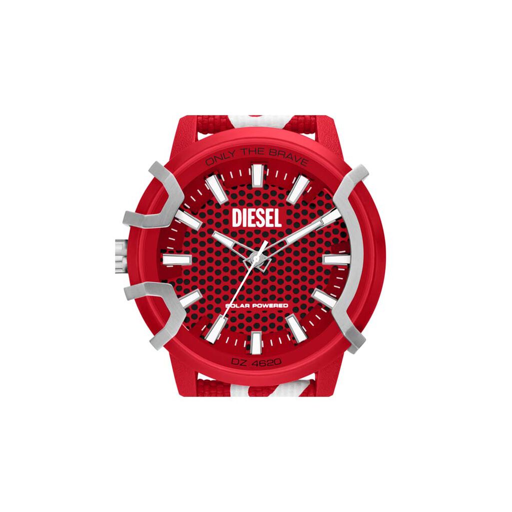 Montre Diesel Fossil Griffed Rouge