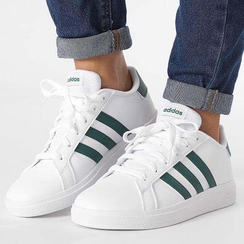 Baskets Femme Grand Court 2.0 IG4830 Footwear White Core Green