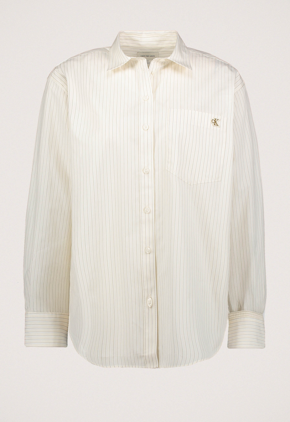Calvin Klein Yarndye Poplin Overhemd