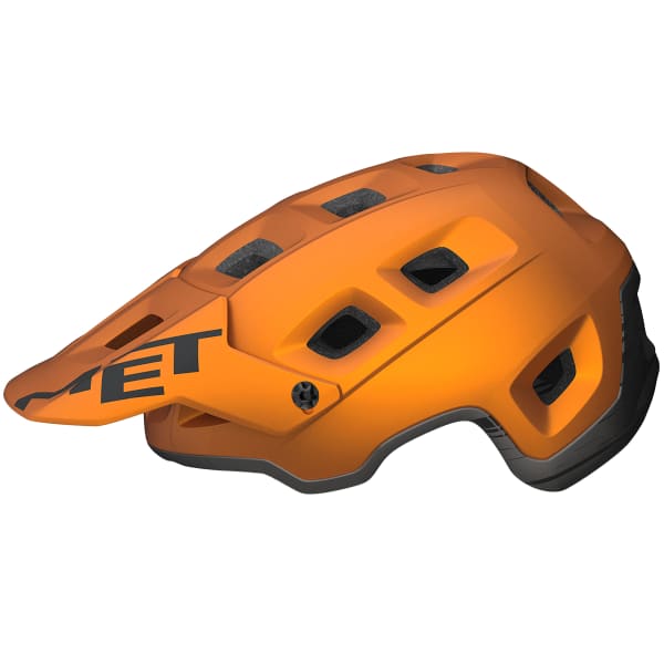 Casque VTT MET TERRANOVA CE ORANGE TITANE MÉTALISÉ MATT