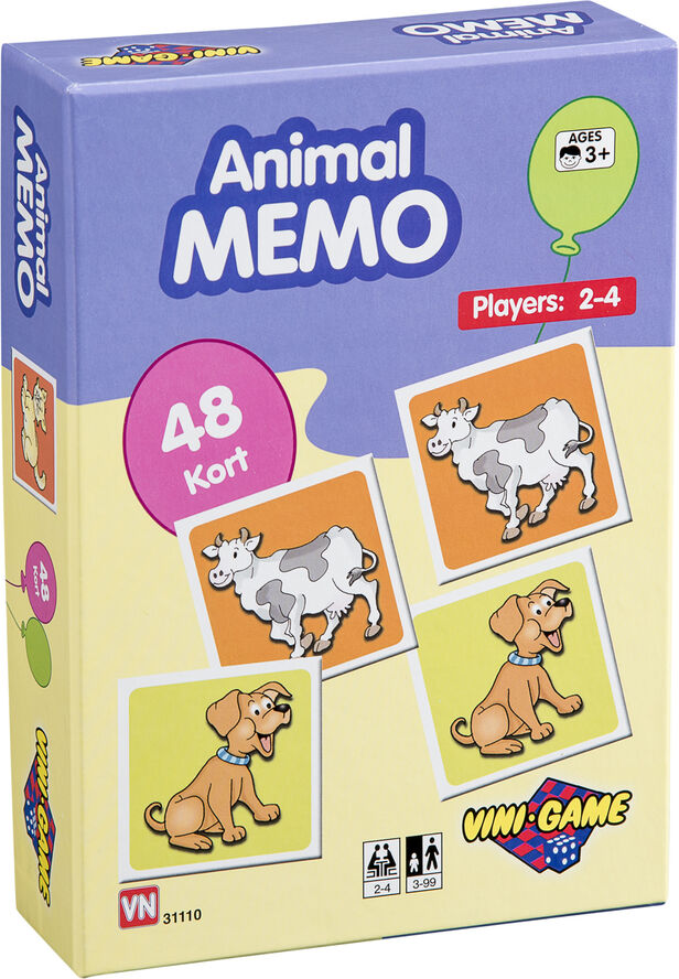 VINI SPORT VINI MEMO SPIL 48 KORT