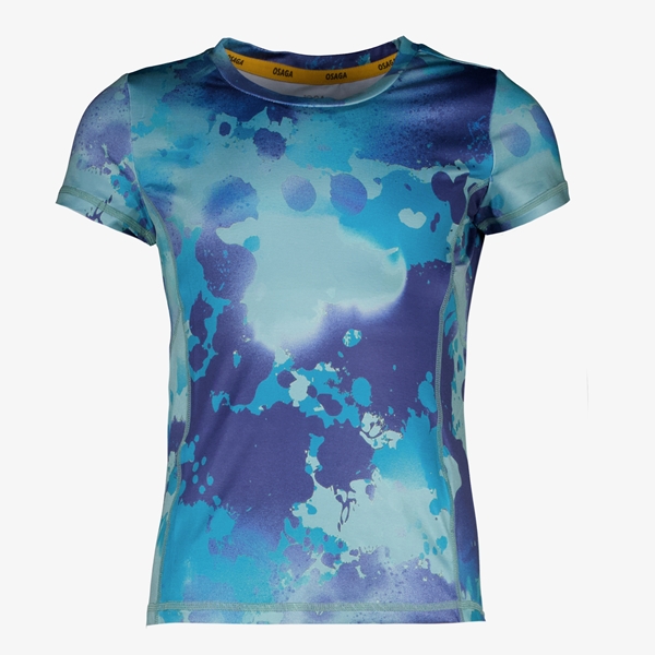 Osaga Dry meisjes sport T-shirt met print