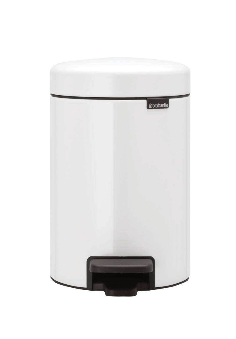 Brabantia Treteimer 3L, White NEWLCON