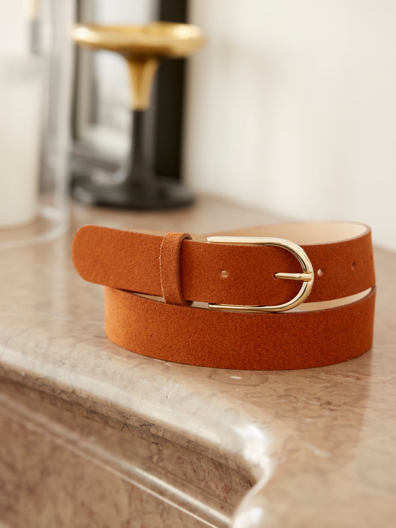 Ceinture en cuir femme