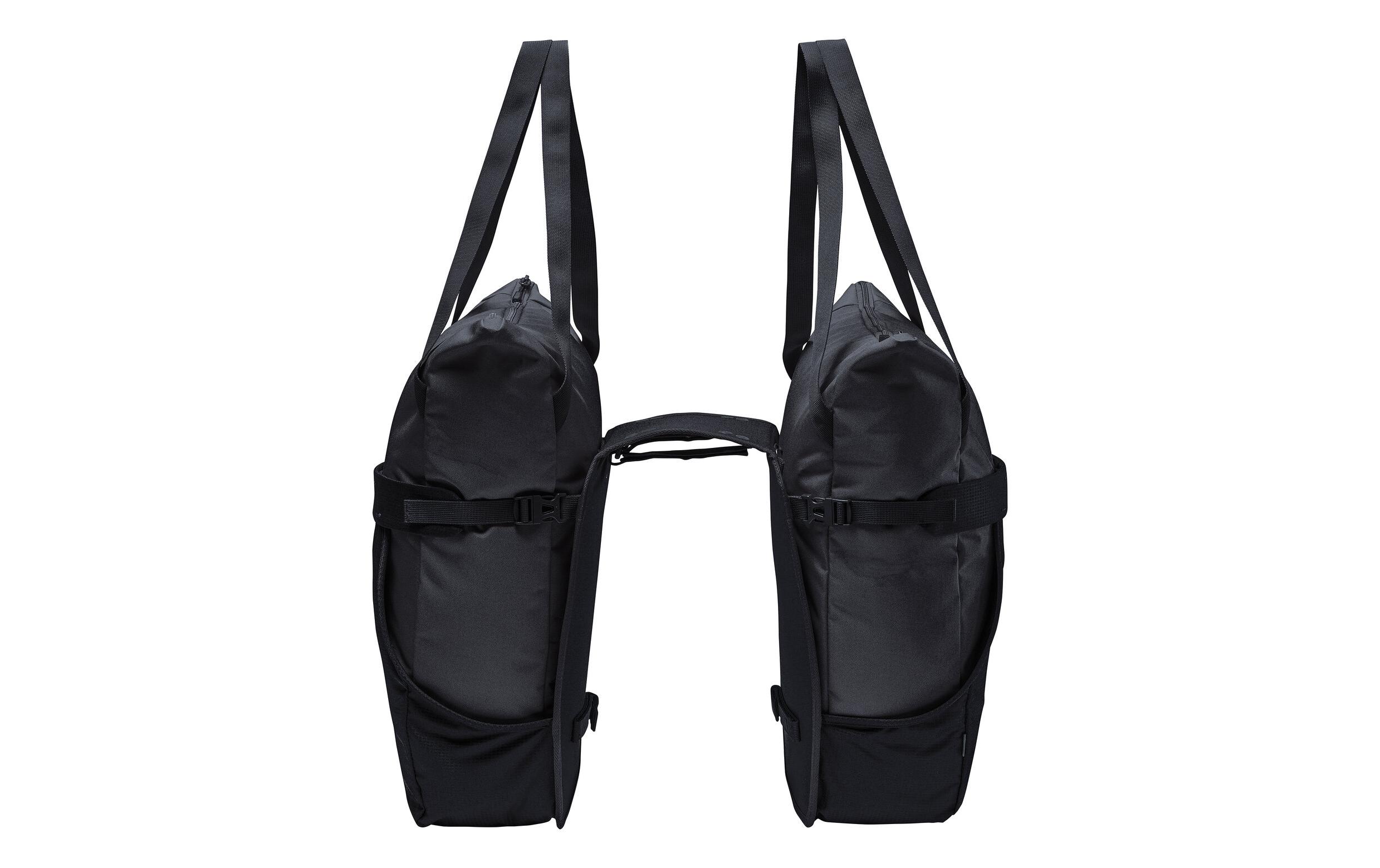 Gepäckträgertasche TwinShopper BlackDoppel-Fahrradtasche