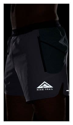 Short Nike Trail Second Sunrise 5in Gris Homme