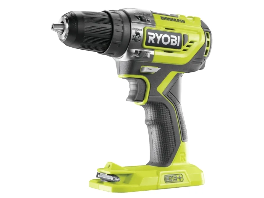 Ryobi One  R18PD5-0 - Hammerbor/skruemaskine - ledningfri - 2-hastigheders - nøgleløs borepatron 13 mm - 50 N·m - intet batteri - 18 V - SOLO