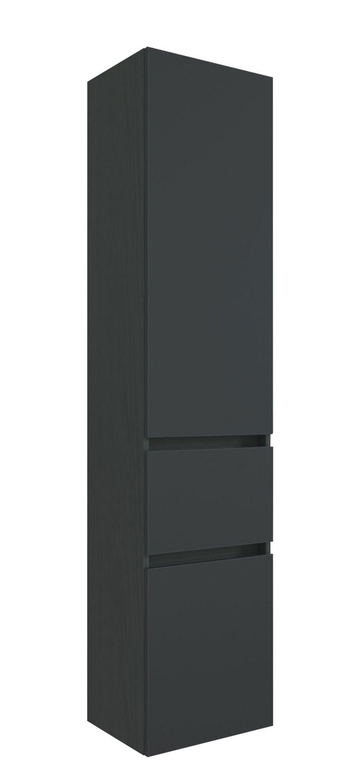 Hochschrank BAABE 40 x 180 cm Graphit matt