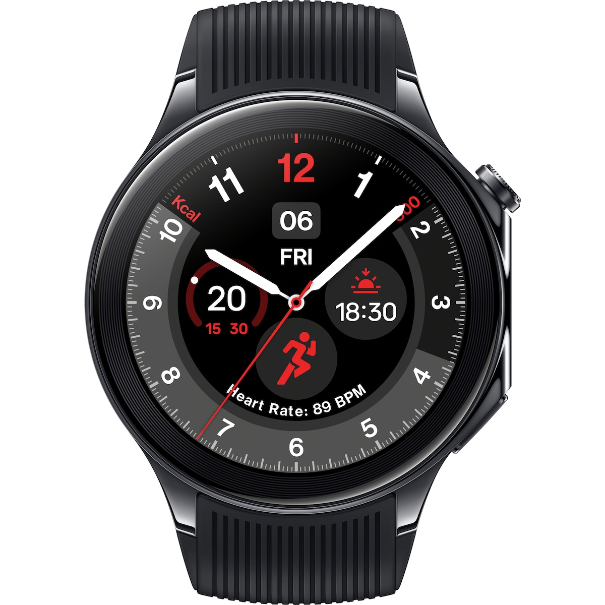 OnePlus Watch 2 hybridklokke 46mm (sort)