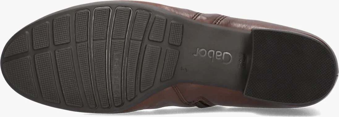 GABOR cognac gabor enkellaarsjes 718