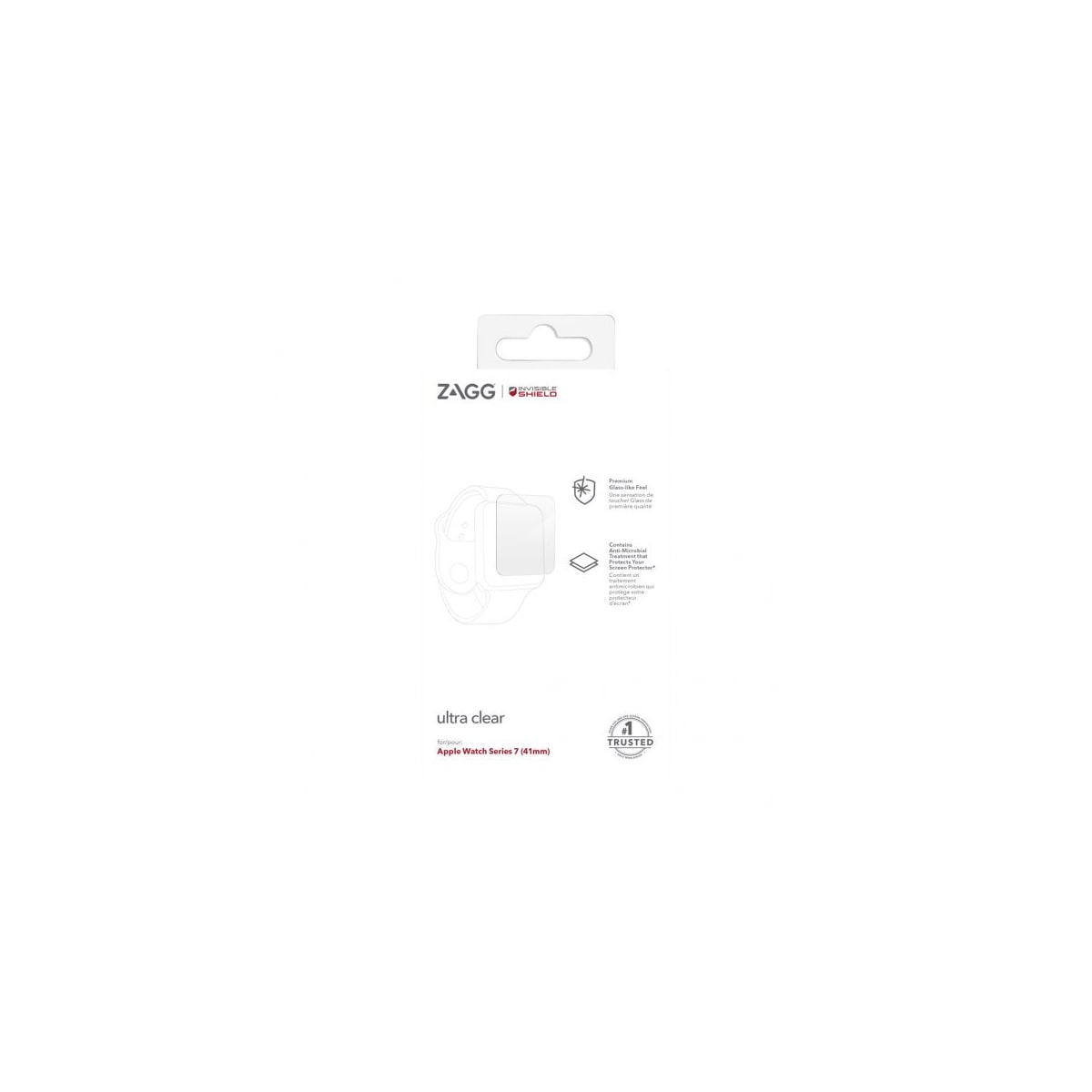 ZAGG InvisibleShield Apple Watch 41mm Skjermbeskytter Ultra Clear