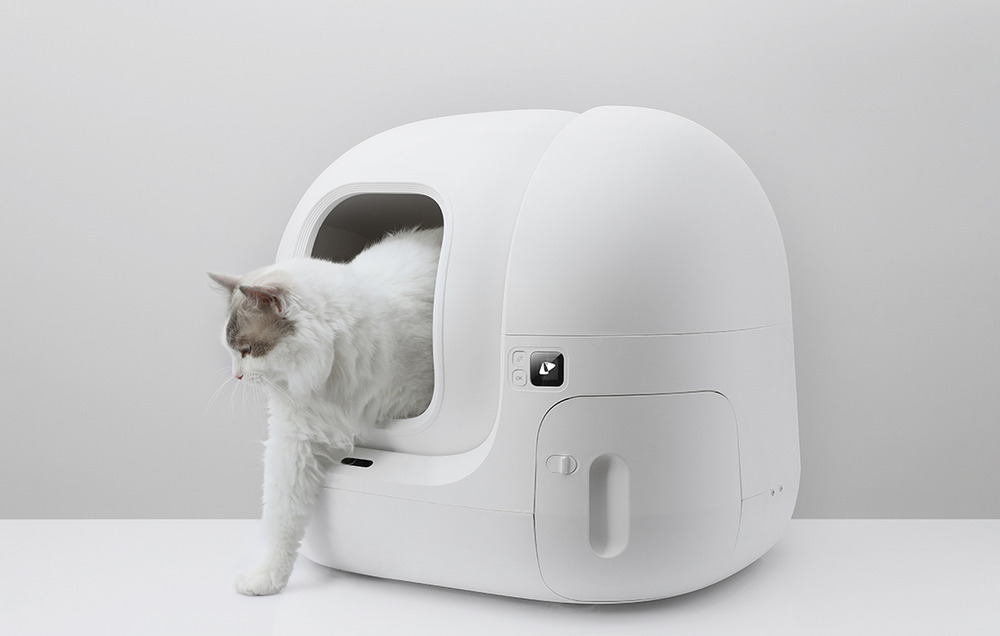 Bac à litière pour chat autonettoyant intelligent petkit pura max