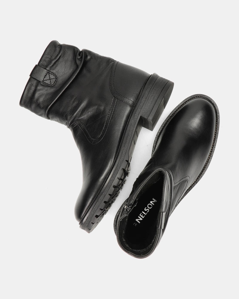 Nelson Rits- & gesloten boots  - zwart