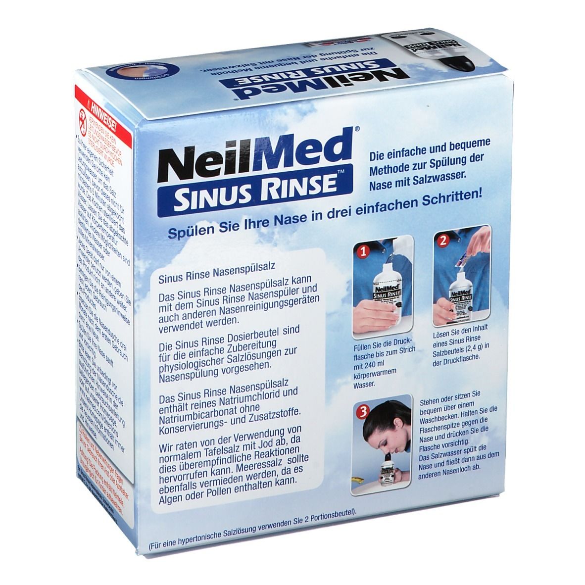NEILMED Sinus Rinse Nasendusche + Spülsalz