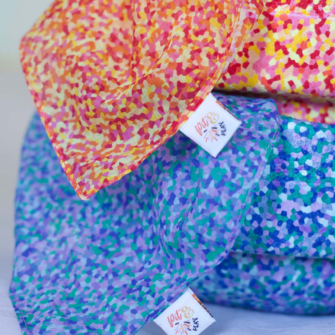 pit and play speeldoek - super cool - 48x48 cm