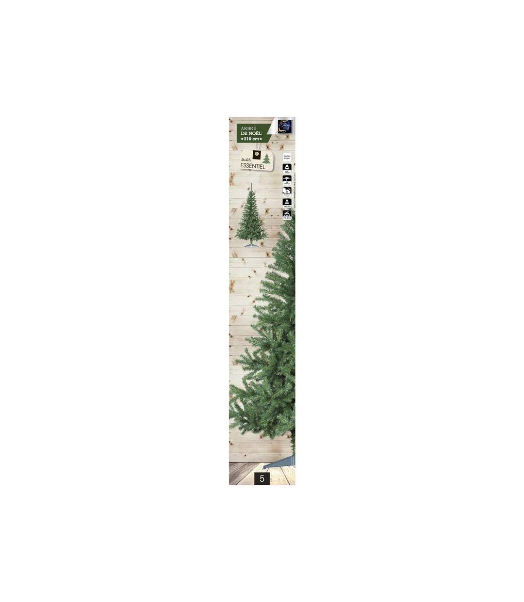 Sapin de Noël Essentiel 210cm Vert