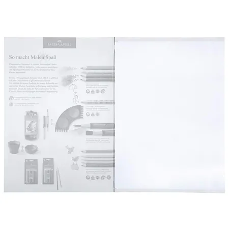 Faber-Castell Zeichenblock A3 perforiert FSC-Mix, 20 Blatt
