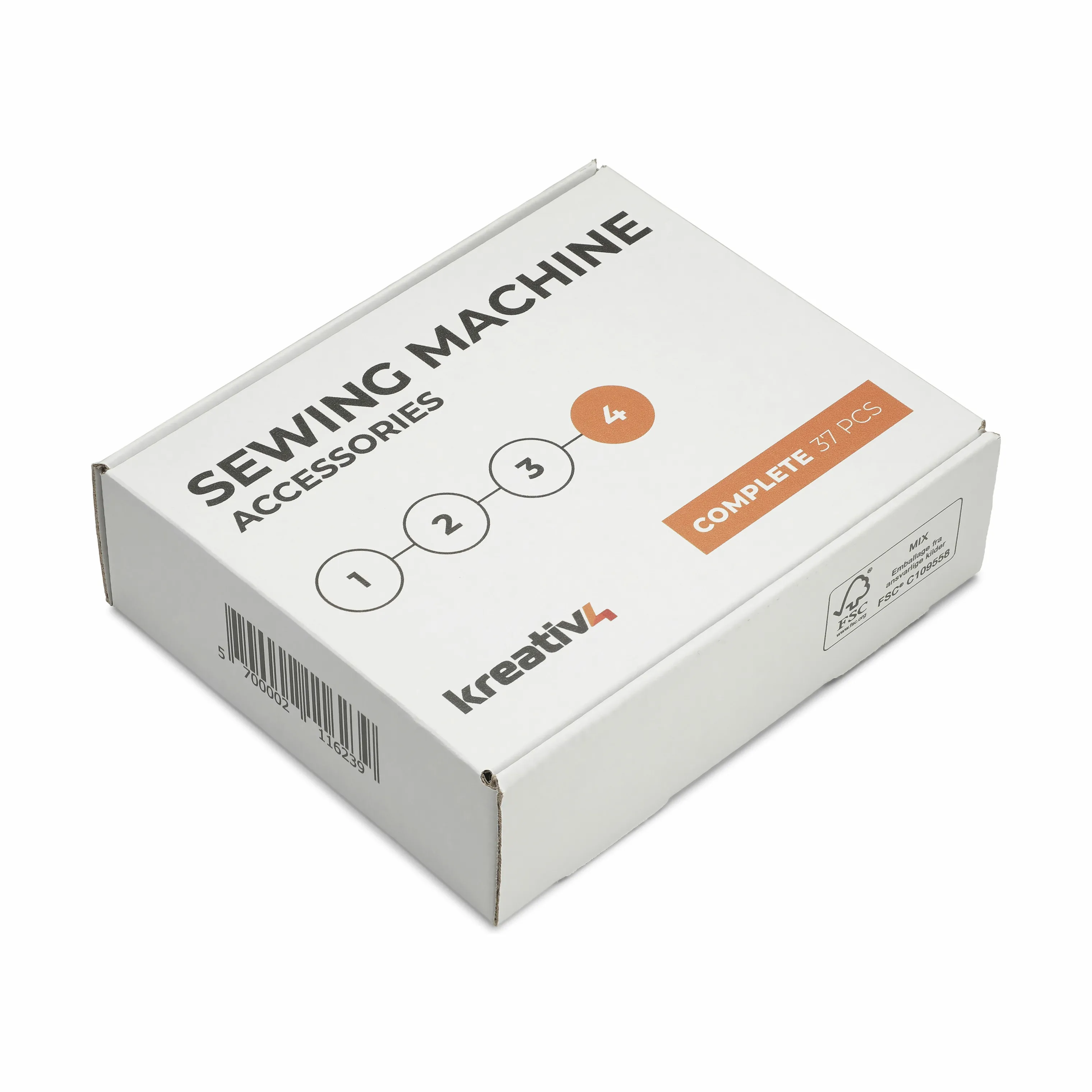 Kreativ4 Complete sy-kit - 37 dele
