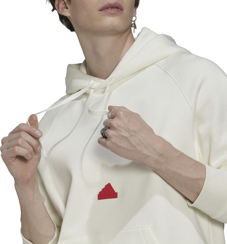 adidas Fleece hættetrøje Hvid
