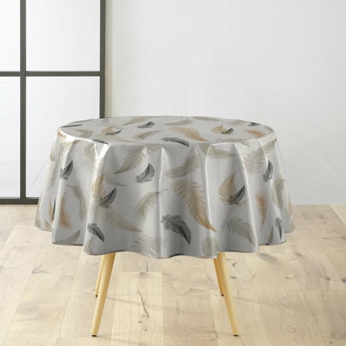 NAPPE RONDE D.160CM PVC TEXTILIA FOLEA