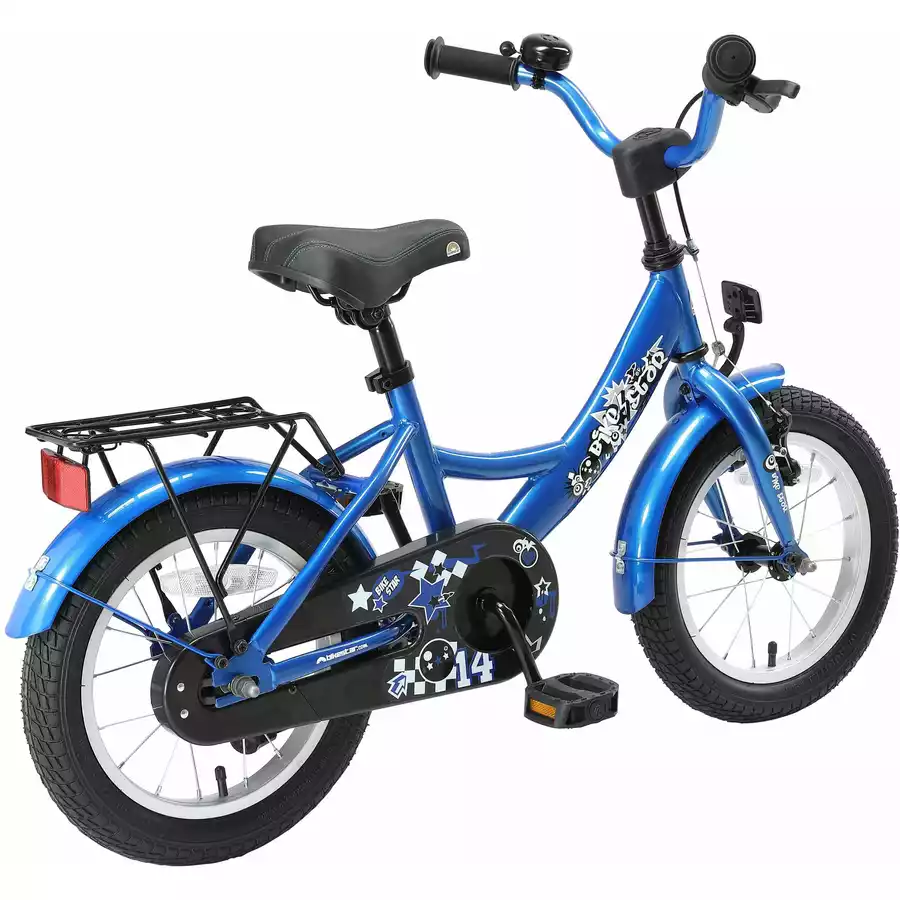 Bikestar Kinderrad 14 Zoll Classic blau