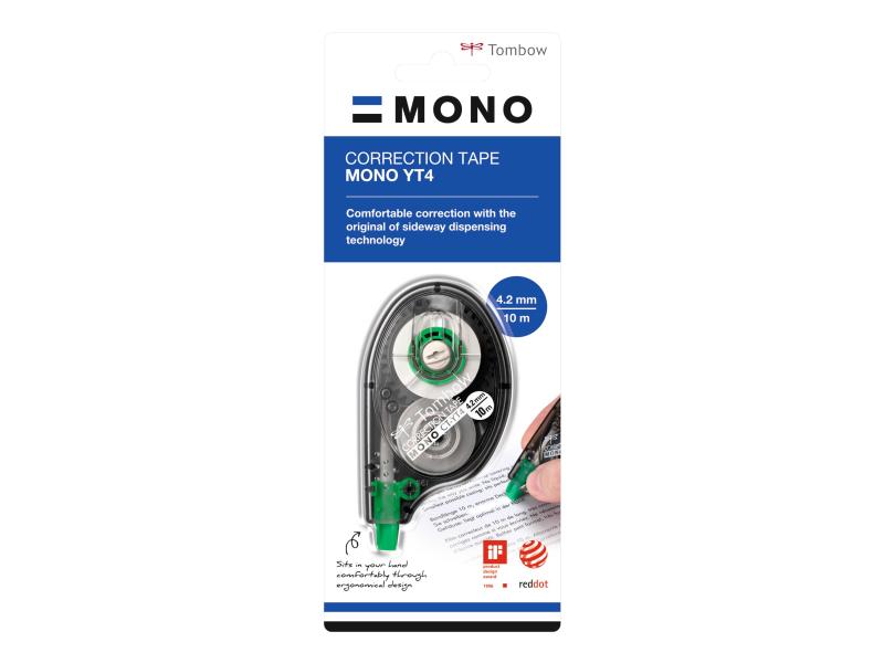 Tombow Korrekturroller Tombow 10 m x 4.2 mm Korrekturroller mit seitliche Abrolltechnik