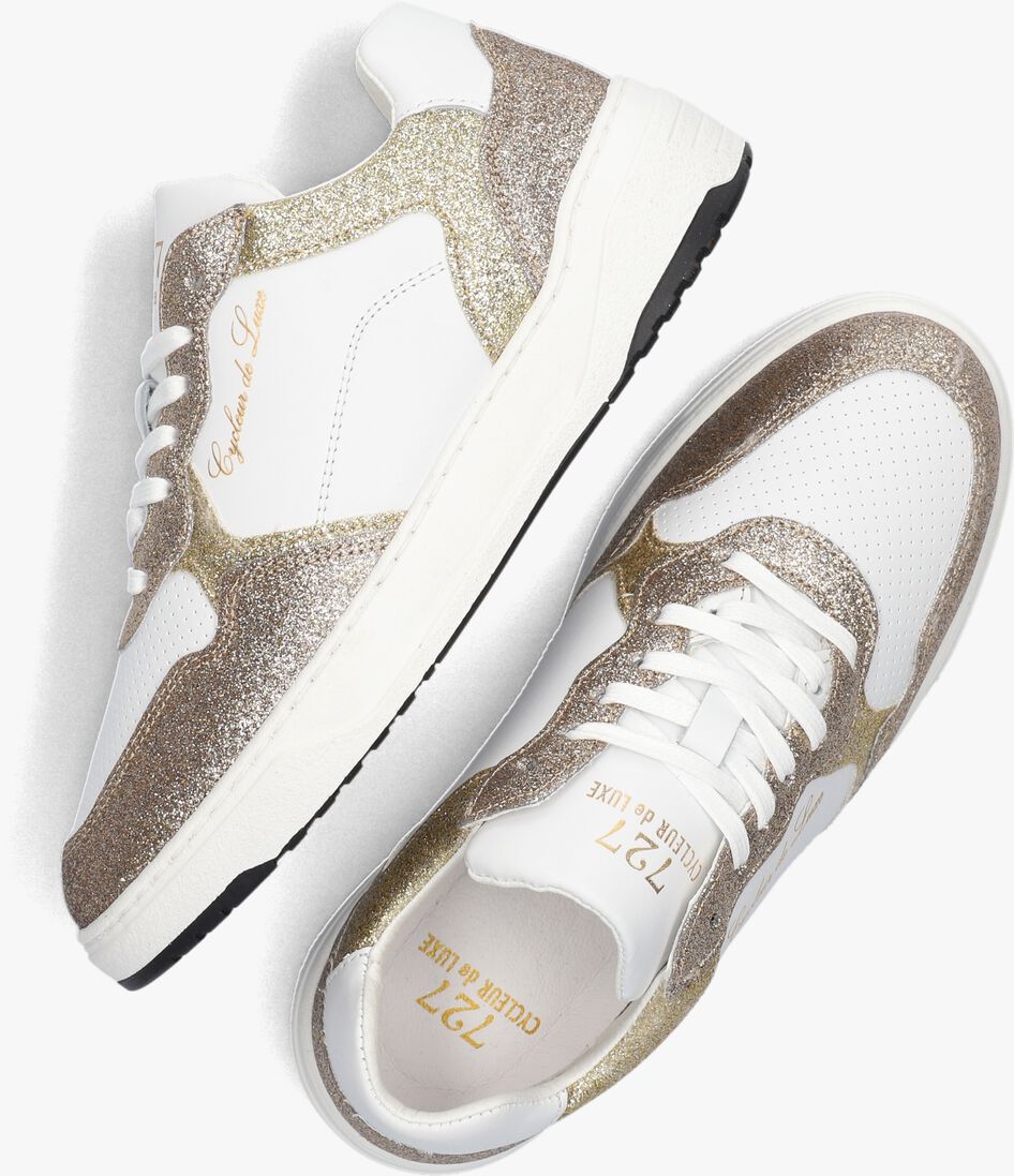 CYCLEUR DE LUXE gouden cycleur de luxe lage sneakers corncob