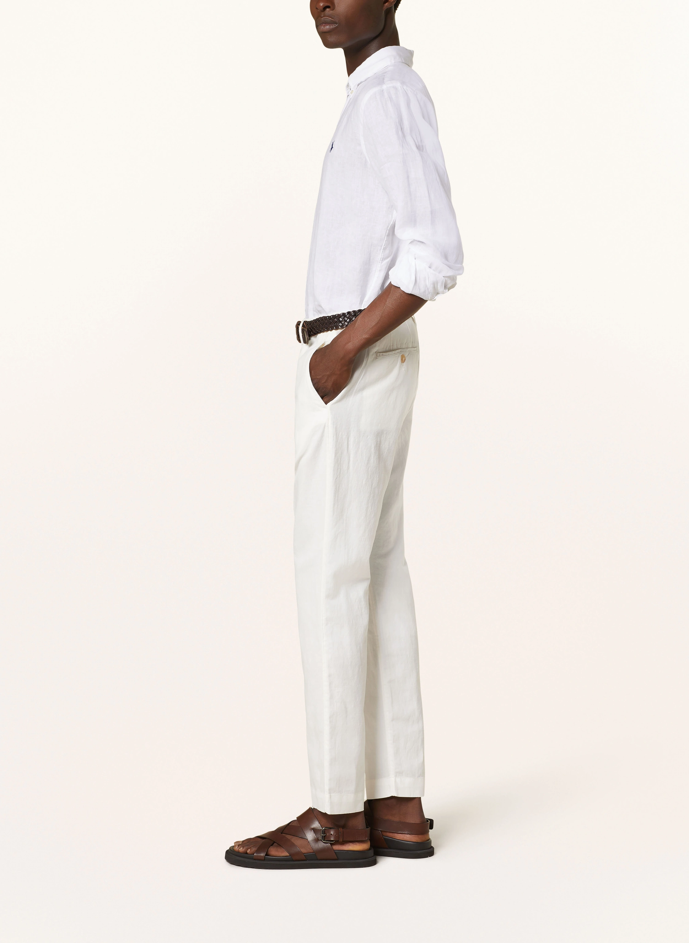 POLO RALPH LAUREN Chino Straight Fit mit Leinen