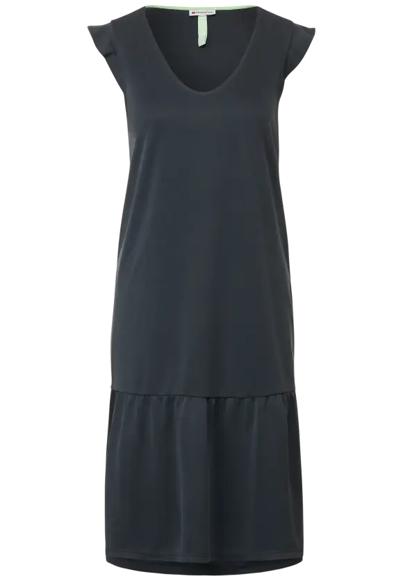 Cupro Kleid - cool vintage green