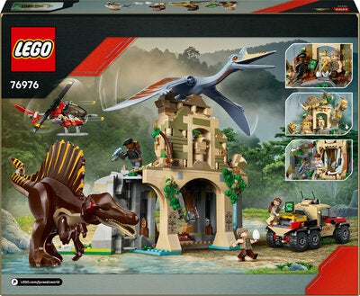 LEGO Jurassic World 76976 Helikopteroppdrag med spinosaurus og quetzalcoatlus