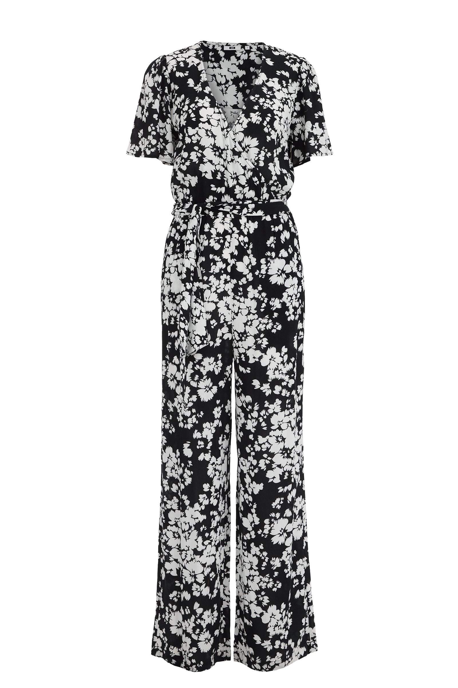 jumspuit met dessin WE Fashion Zwart
