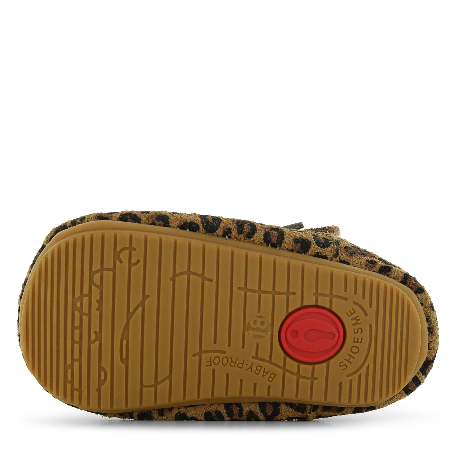 Shoesme BABY-PROOF® T-Bar Schuh mit Leopardenmuster