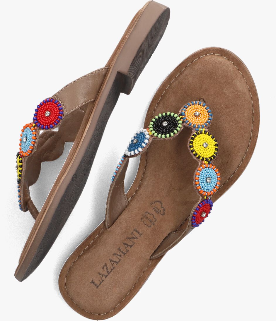 LAZAMANI bruine lazamani teenslippers 75.451