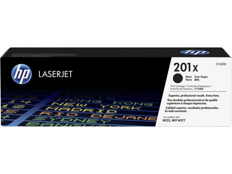 HP Toner Nr. 201X (CF400X) Black Tonerkartusche