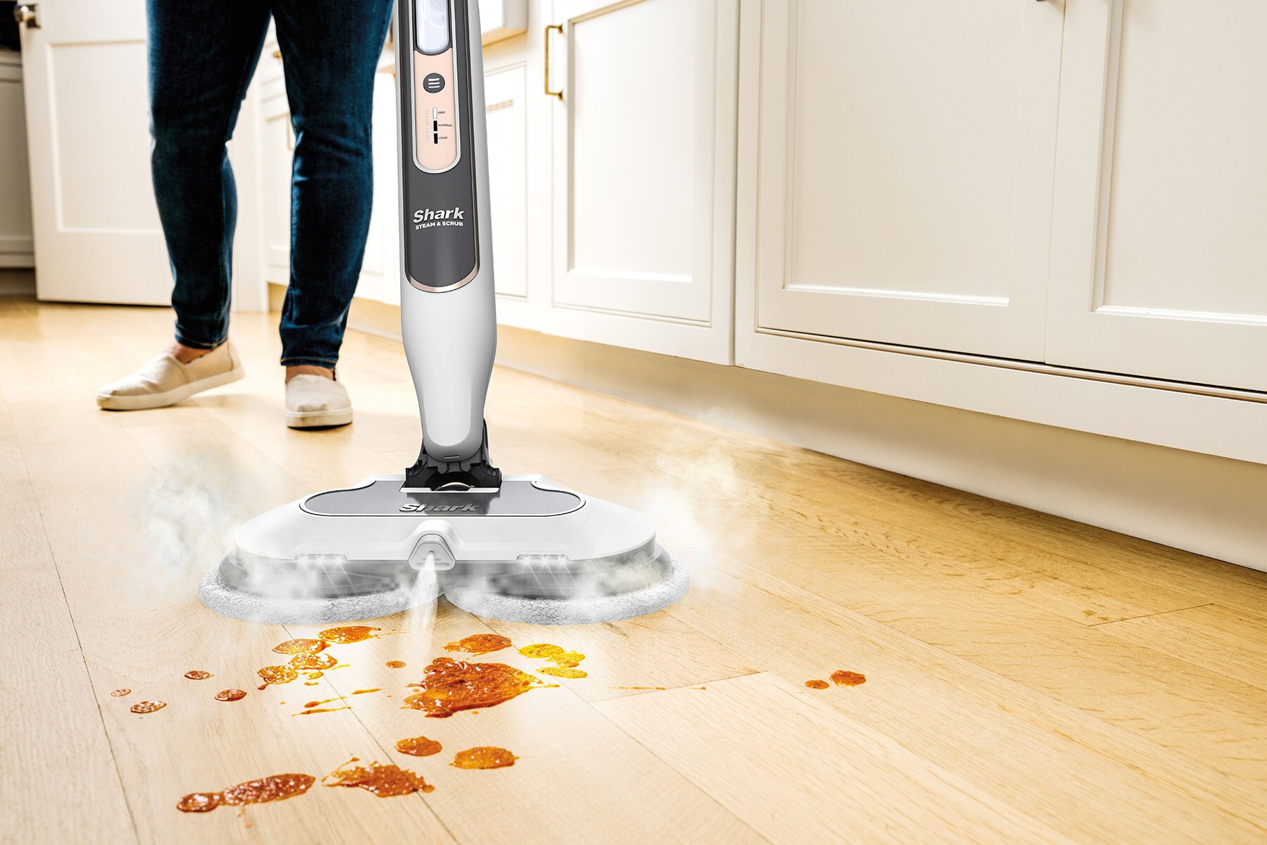 Shark Steam & Scrub S8201EU weiß Dampfreiniger