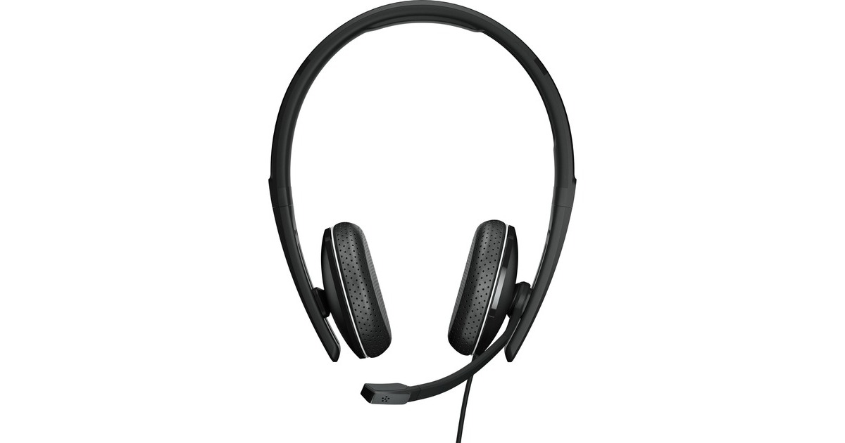 EPOSADAPT 165 USB-C II on-ear headset  (Zwart, Stereo, USB-C)