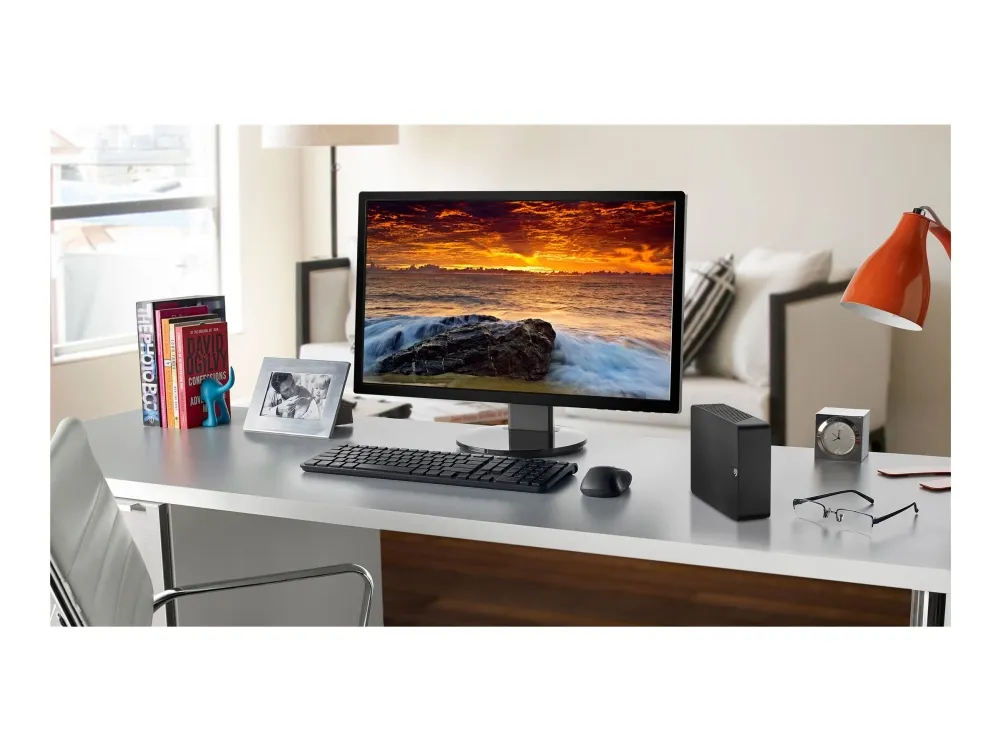 Seagate Expansion STKP20000400 - Harddisk - 20 TB - ekstern (stationær) - USB 3.0 - sort - med Seagate Rescue Data Recovery